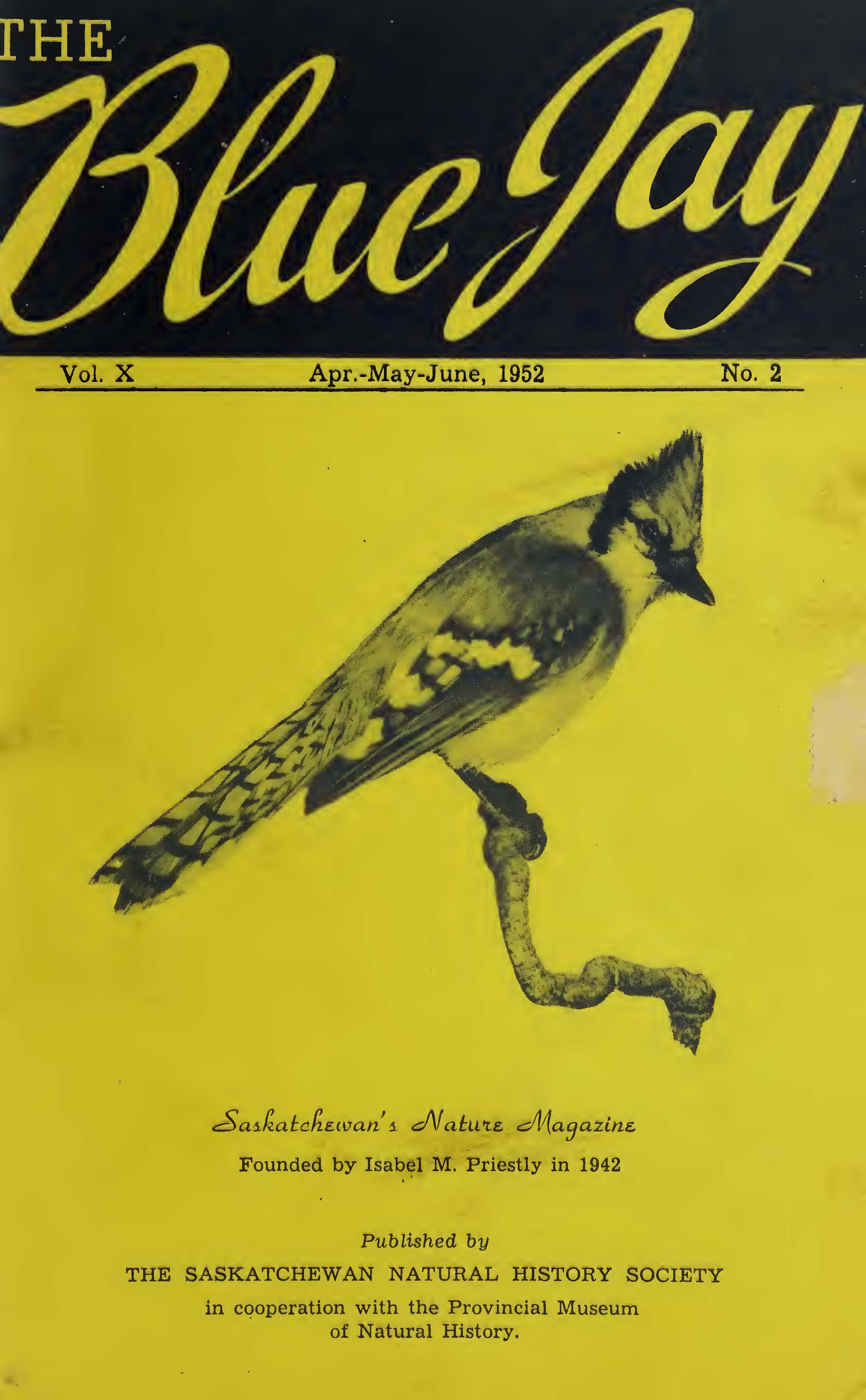 					View Vol. 10 No. 2 (1952): Spring 1952
				