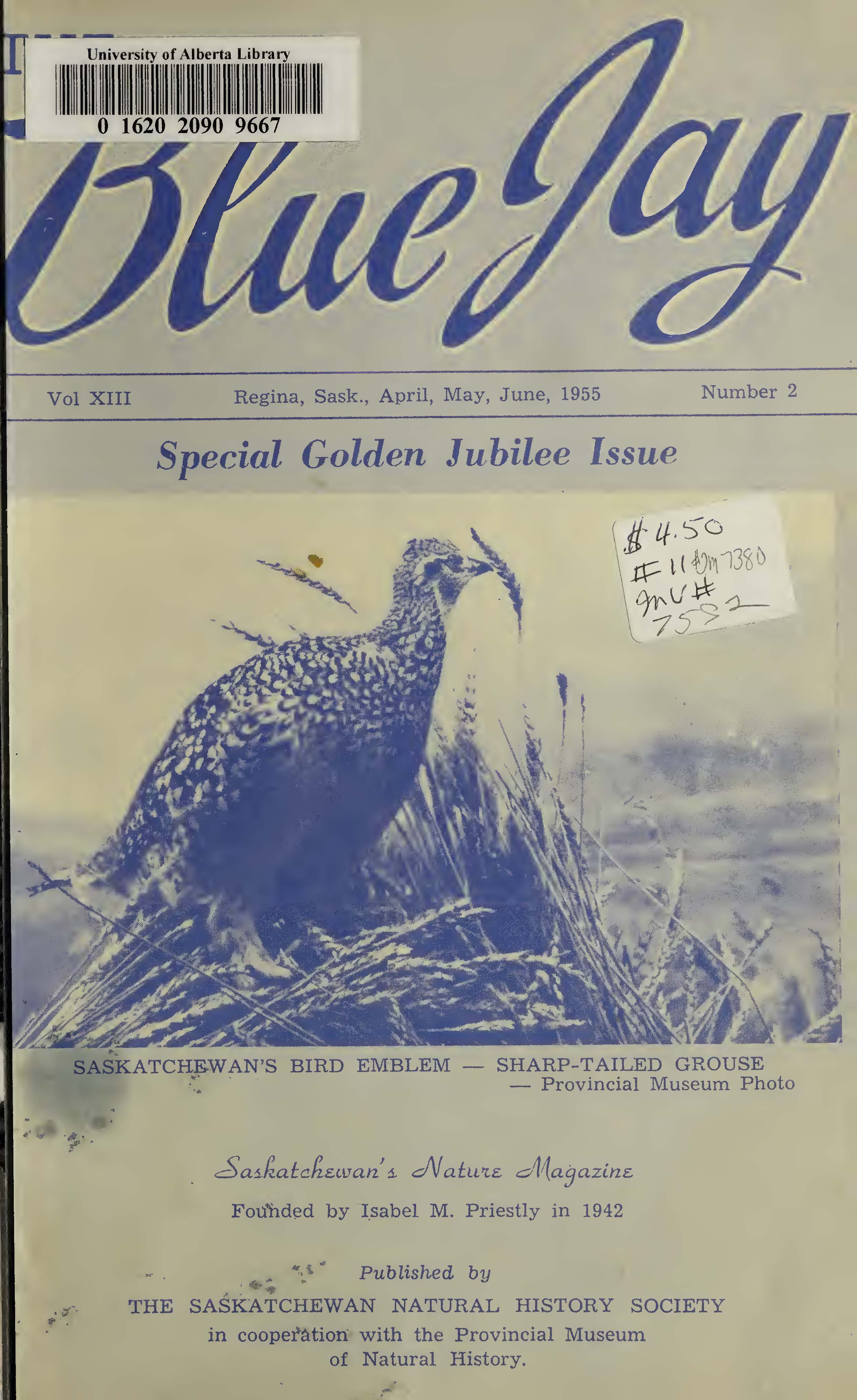 					View Vol. 13 No. 2 (1955): Spring 1955
				